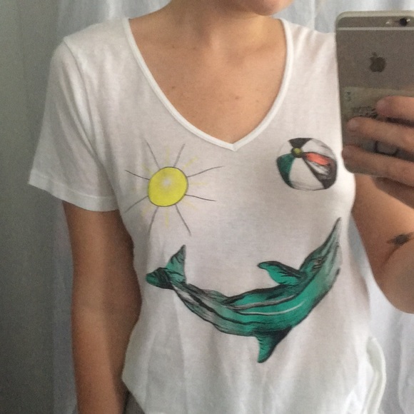 Volcom sun/dolphin tee - Picture 2 of 2